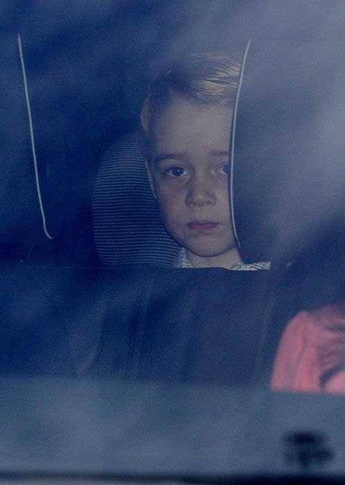prince george car christmas lunch