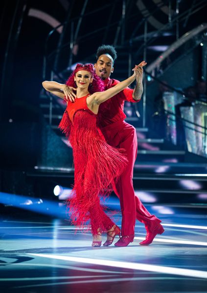 dianne buswell and dev griffin on strictly