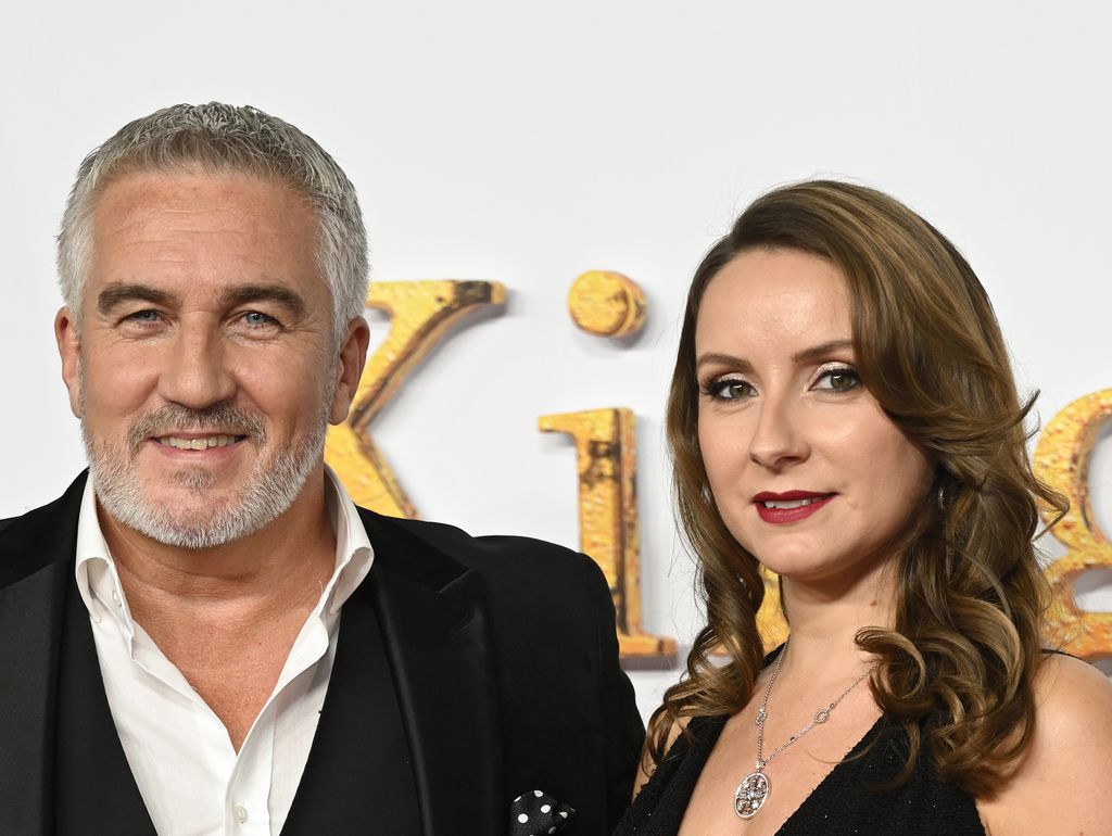 Paul Hollywood and Melissa Spalding looking dapper at a premiere