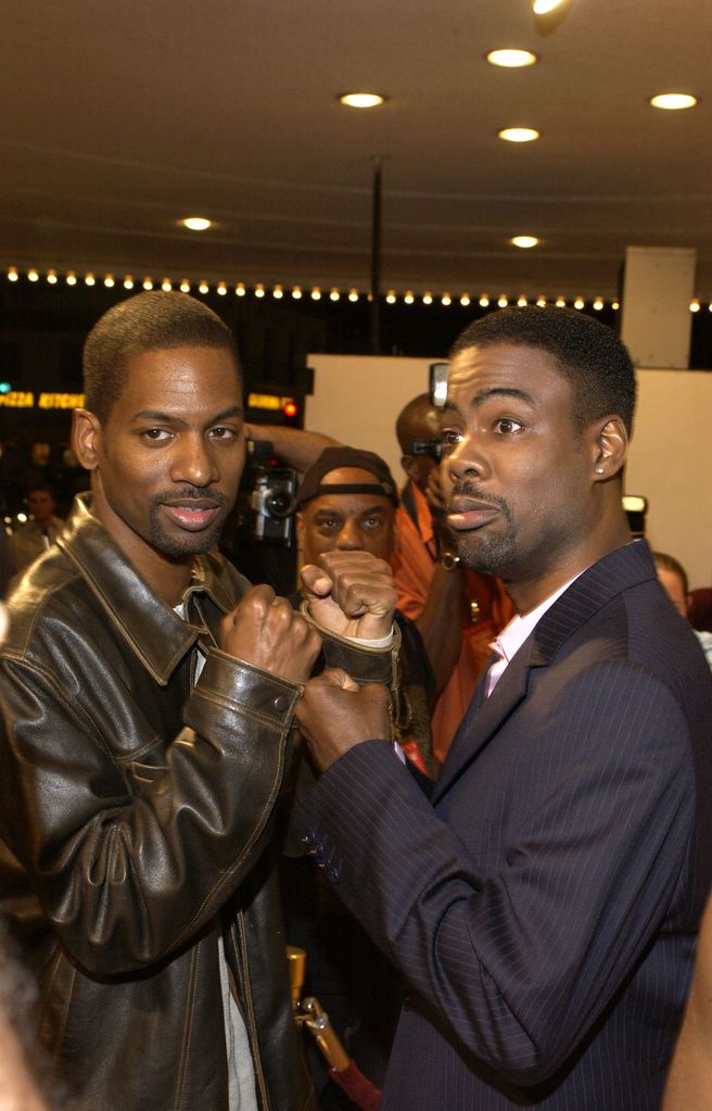 Tony Rock and brother Chris Rock