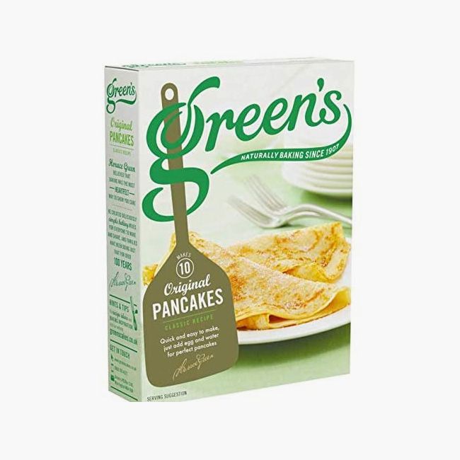 greens pancake mix