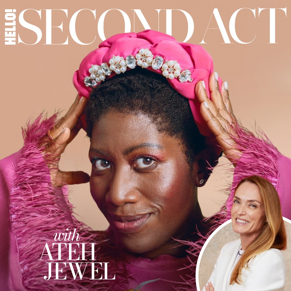 HELLO! Second Act podcast atwork with Jo Glynn-Smith and Ateh Jewel