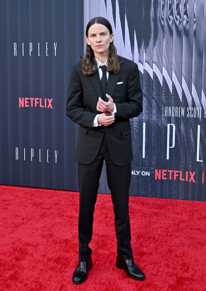 Eliot Sumner attends the Los Angeles Premiere of Netflix's Ripley