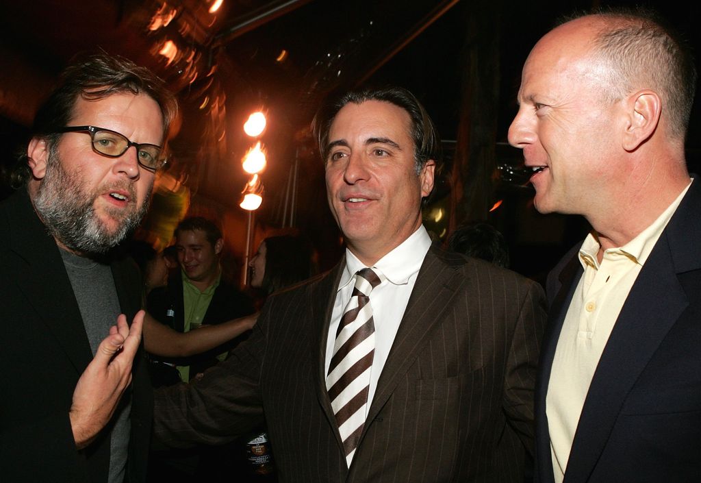 david willis andy garcia and bruce willis in 2006