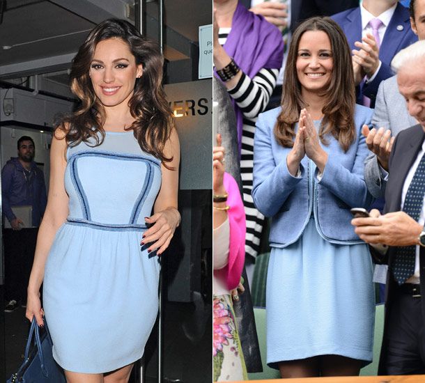 Pippa Middleton and Kelly Brook