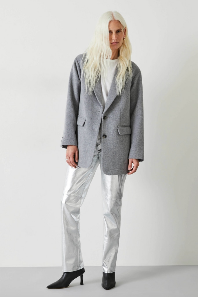 Hush silver trousers