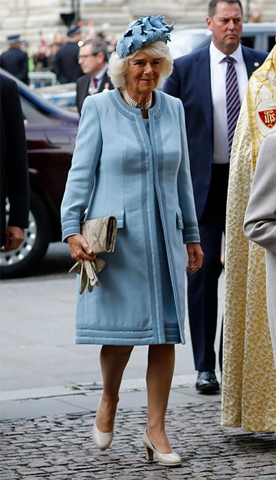 camilla parker bowles westminster abbey