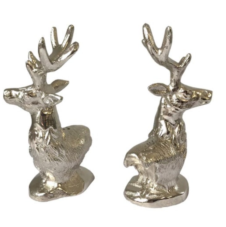 fortnum and mason stag head salt and pepper shakers