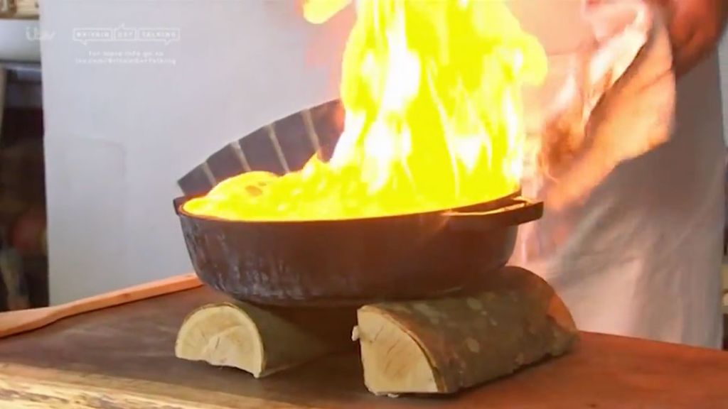 Richard Corrigan's fire wasn't the first fire in James Martin's kitchen