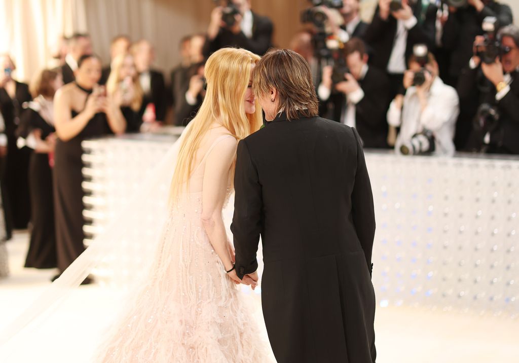 Nicole and Keith at the 2023 Met Gala