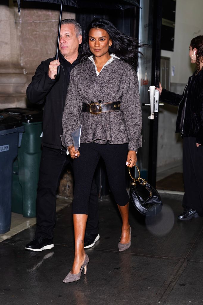 Simone Ashley was seen in the Lower East Side sporting Chloé SS26