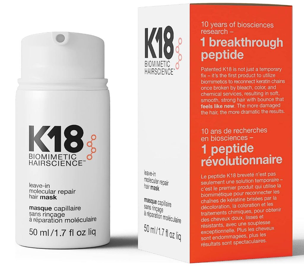 K18 Biomimetic Hairscience Leave-In Molecular Repair Hair Mask