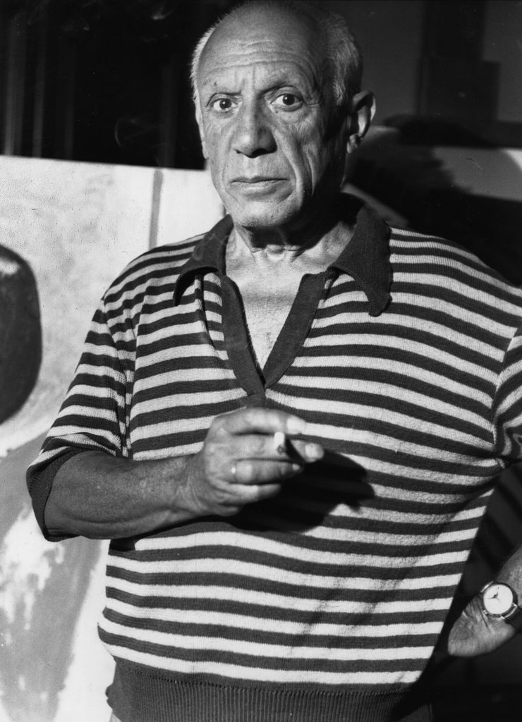 Pablo Picasso (1881 - 1973), Spanish painter and pioneer of Cubism.  (Photo by George Stroud/Express/Getty Images)