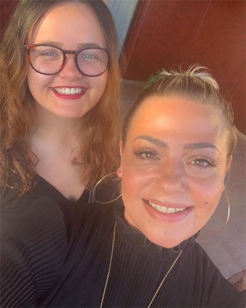 lisa armstrong with niece