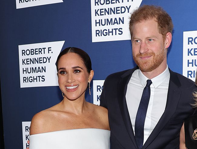Meghan Markle and Prince Harry at the Hope Gala
