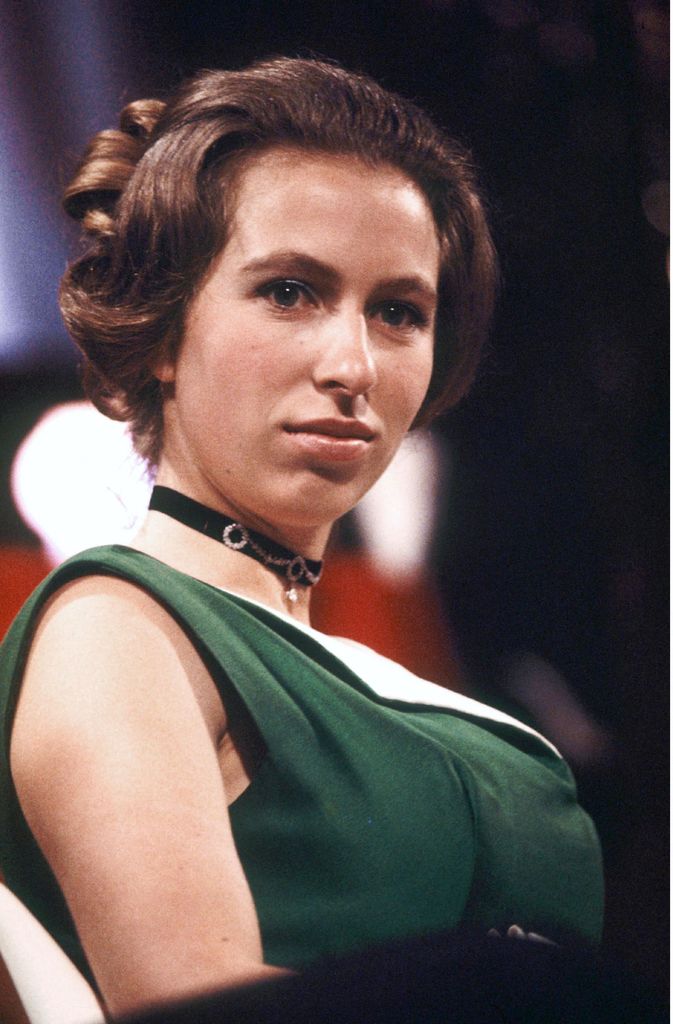 Princess Anne attends the Society of Film and Television Awards, which later became BAFTA on March 04, 1971 in London,  England. 