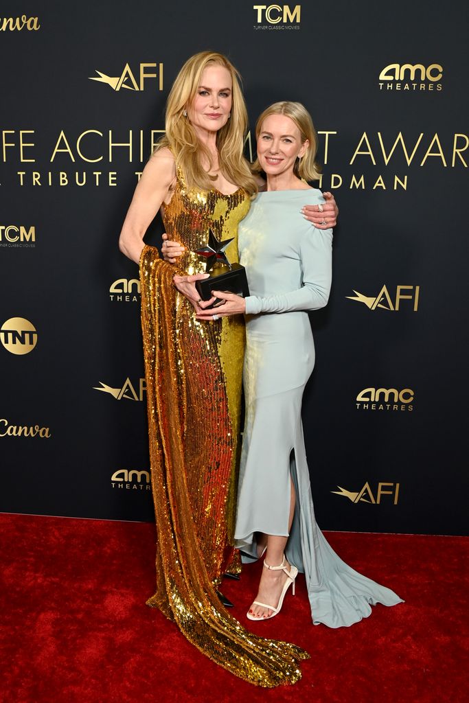 Nicole Kidman and Naomi Watts in April 2024