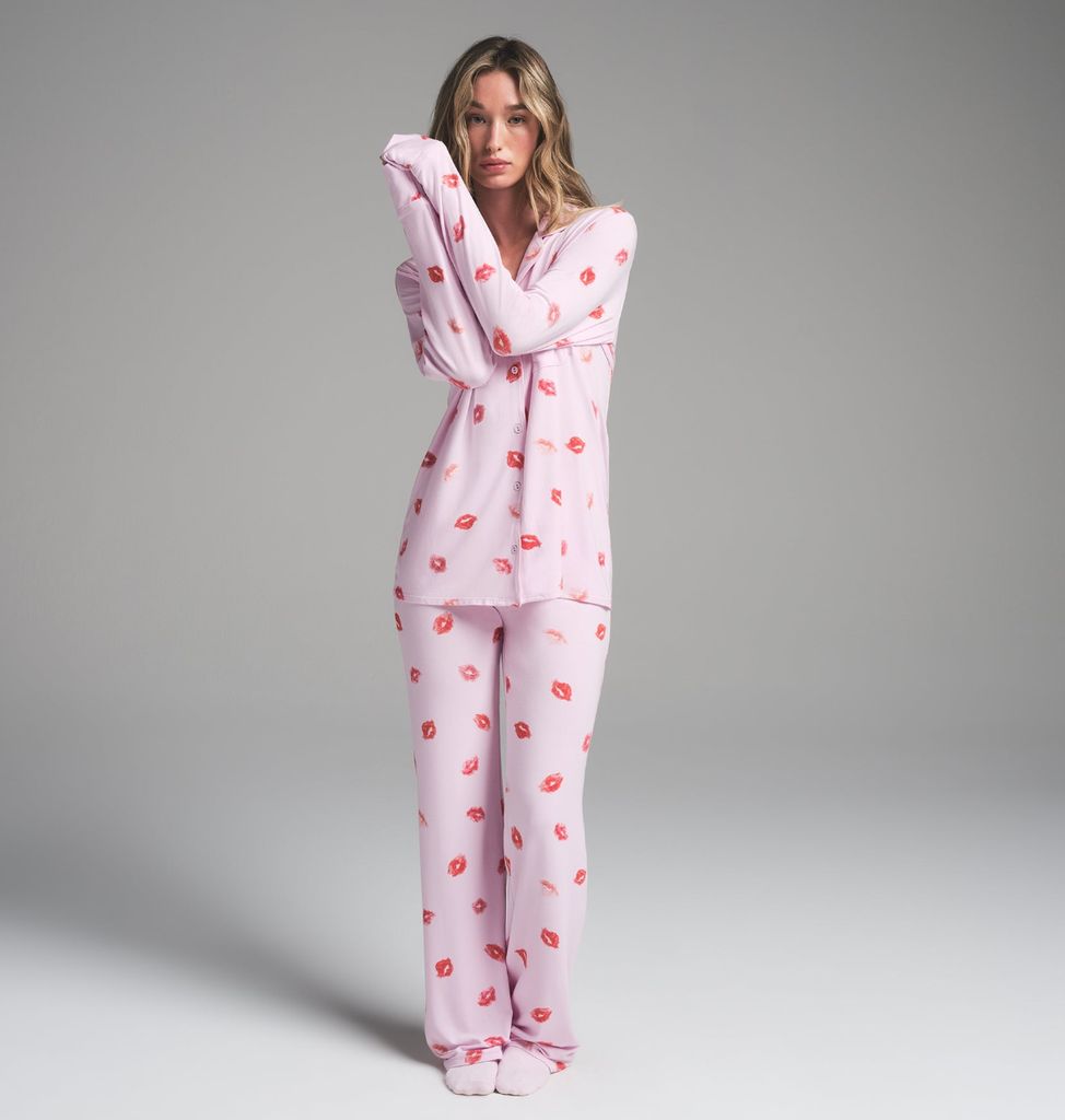 Valentine's Day pjs from Skims 