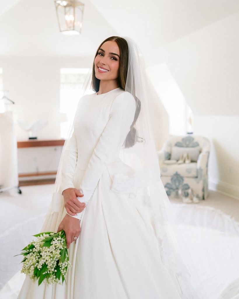 Olivia Culpo on her wedding day