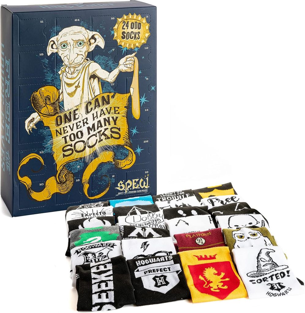 Paladone Harry Potter Odd Socks Advent Calendar