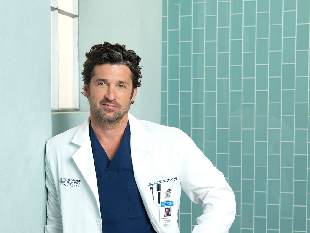 GREY'S ANATOMY - Walt Disney Television via Getty Images's "Grey's Anatomy" stars Patrick Dempsey as Derek Shepherd. (Photo by Bob D'Amico/Disney General Entertainment Content via Getty Images)