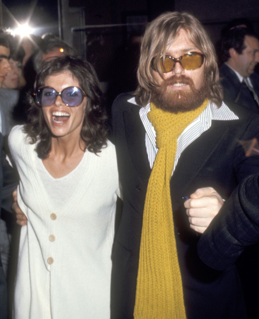 Terry Melcher and Claudia Martin attend the Wedding of Dean Paul Martin and Olivia Hussey