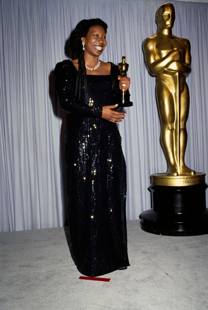 Whoopi Goldberg during the 63rd Academy Awards in 1991