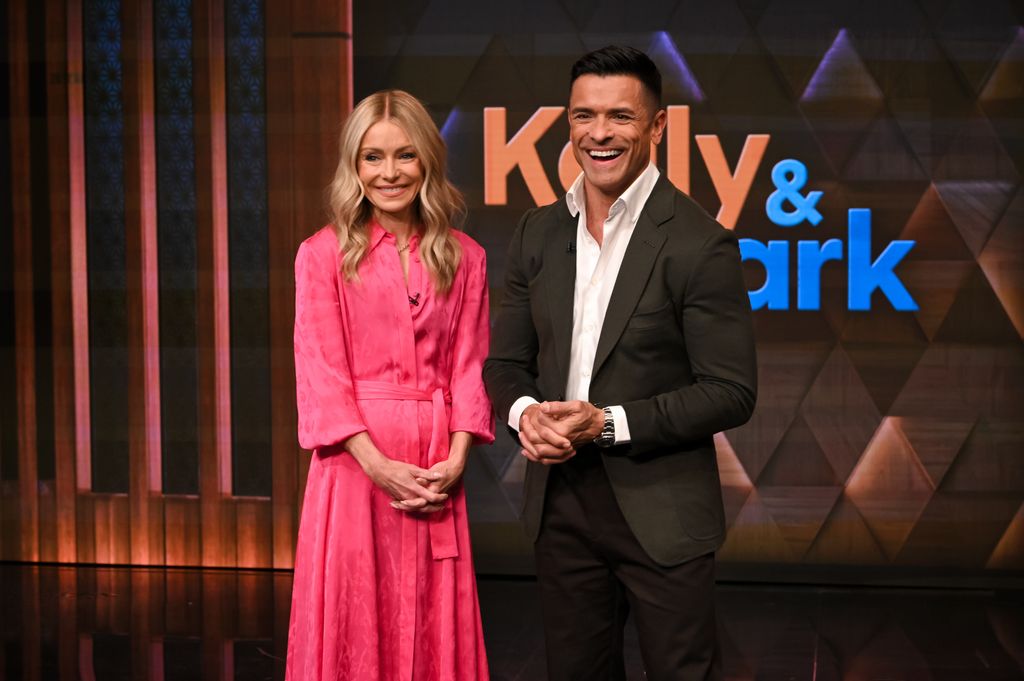 Kelly Ripa and Mark Consuelos co-host "Live with Kelly and Mark" for the last time at 7 Lincoln Square