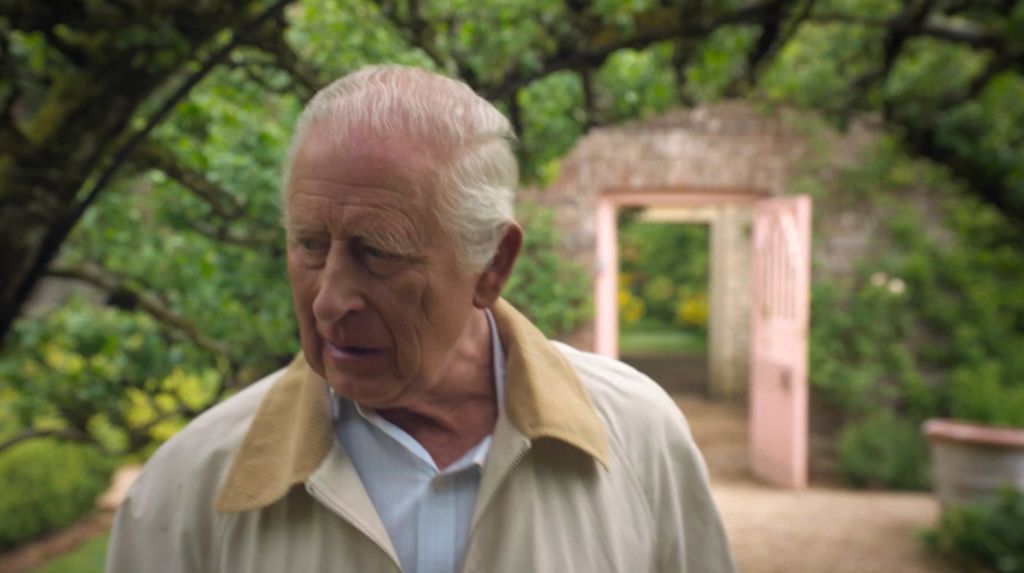 The kitchen garden at King Charles' Highgrove House