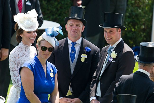 Mike Tindall with Prince William