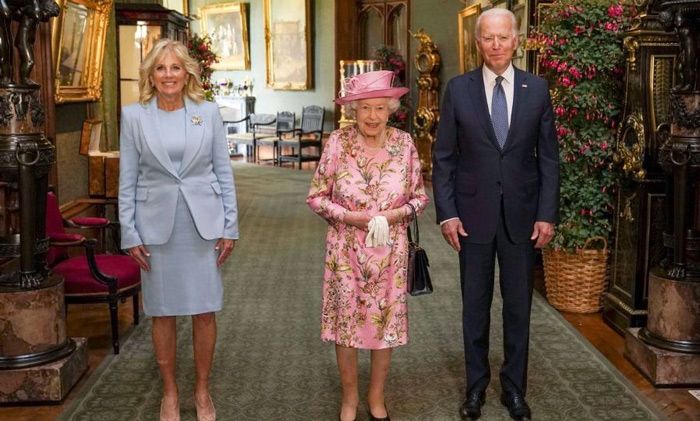 the queen bidens grand corridor