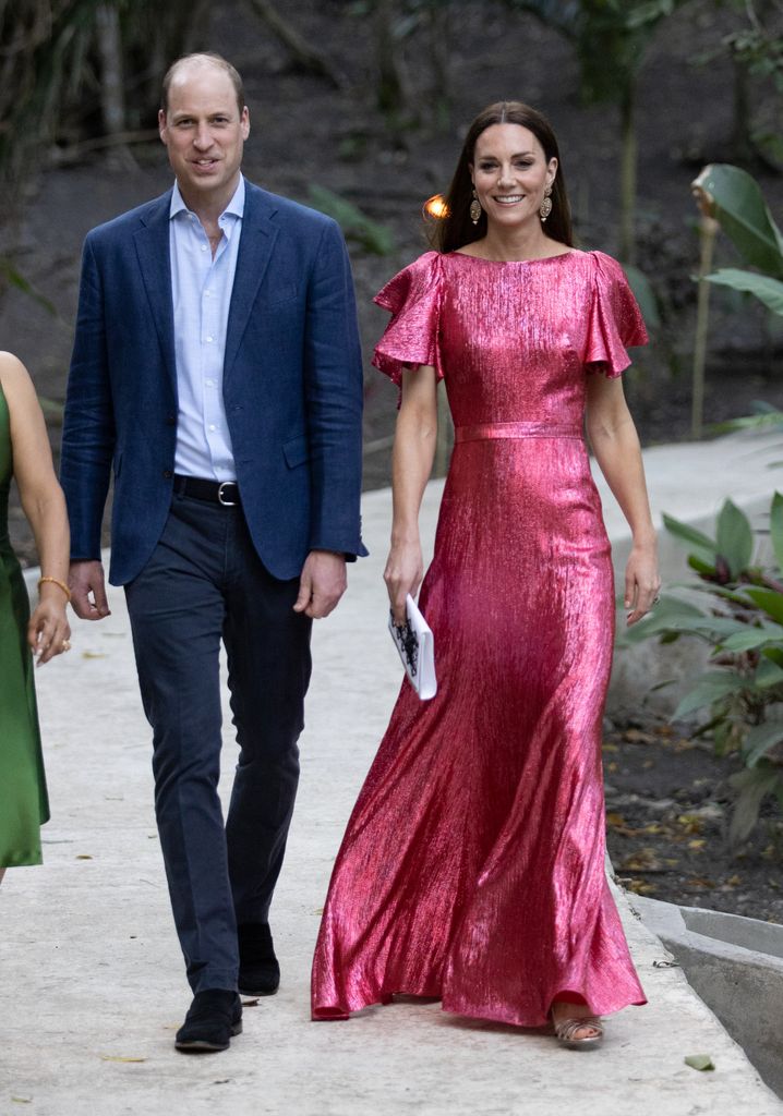 Prince William and Kate Middleton arrive in Jordan ahead of Prince