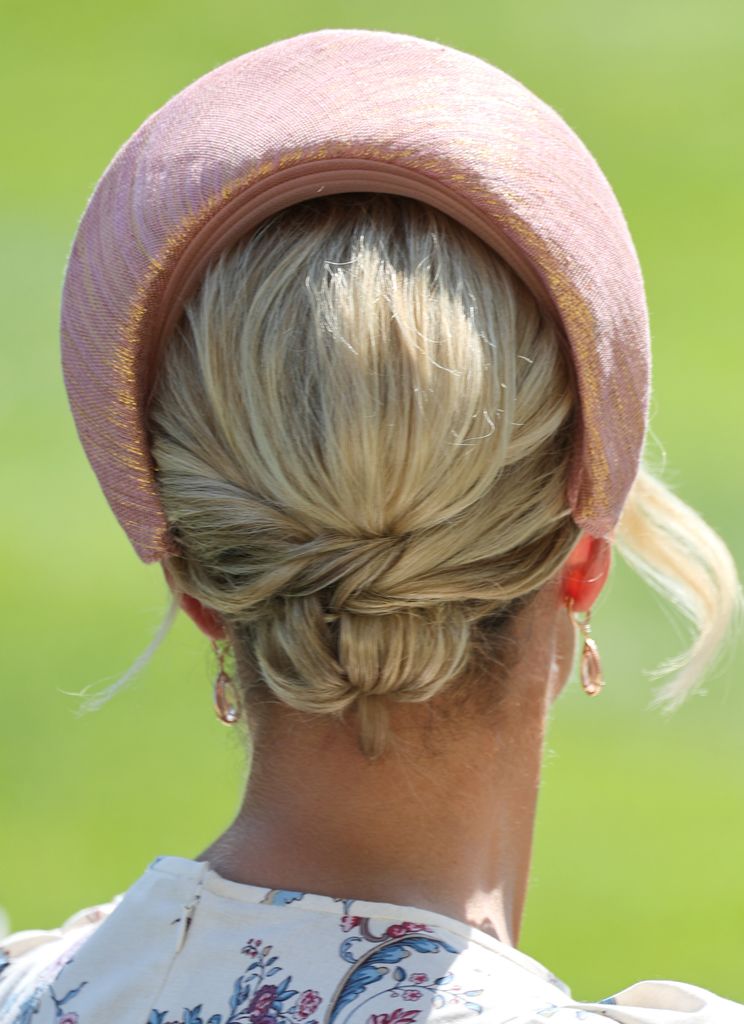 Zara Tindall's hair at Ascot