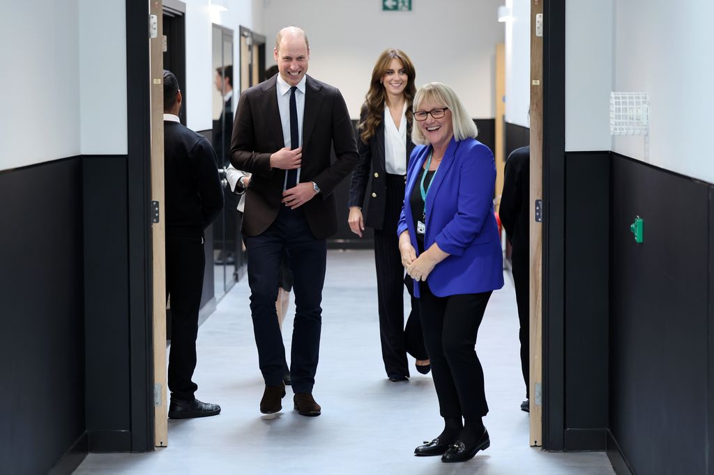 Prince William and Kate visit Fitzalan High School as they celebrate the beginning of Black History Month
