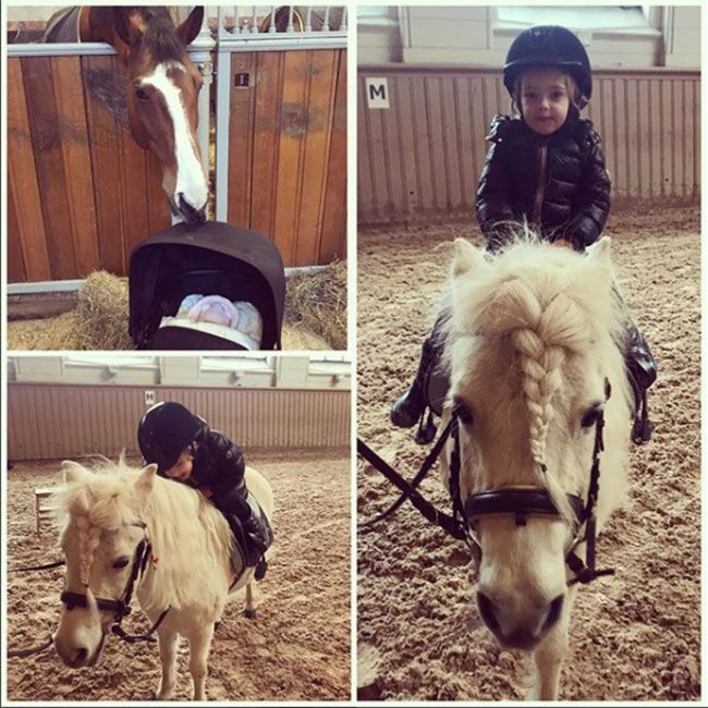 princess madeleine children horse riding