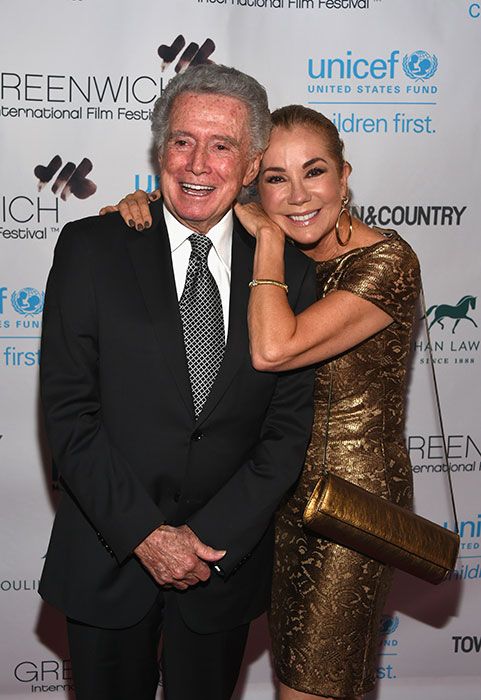 Regis and Kathie Lee on the red carpet