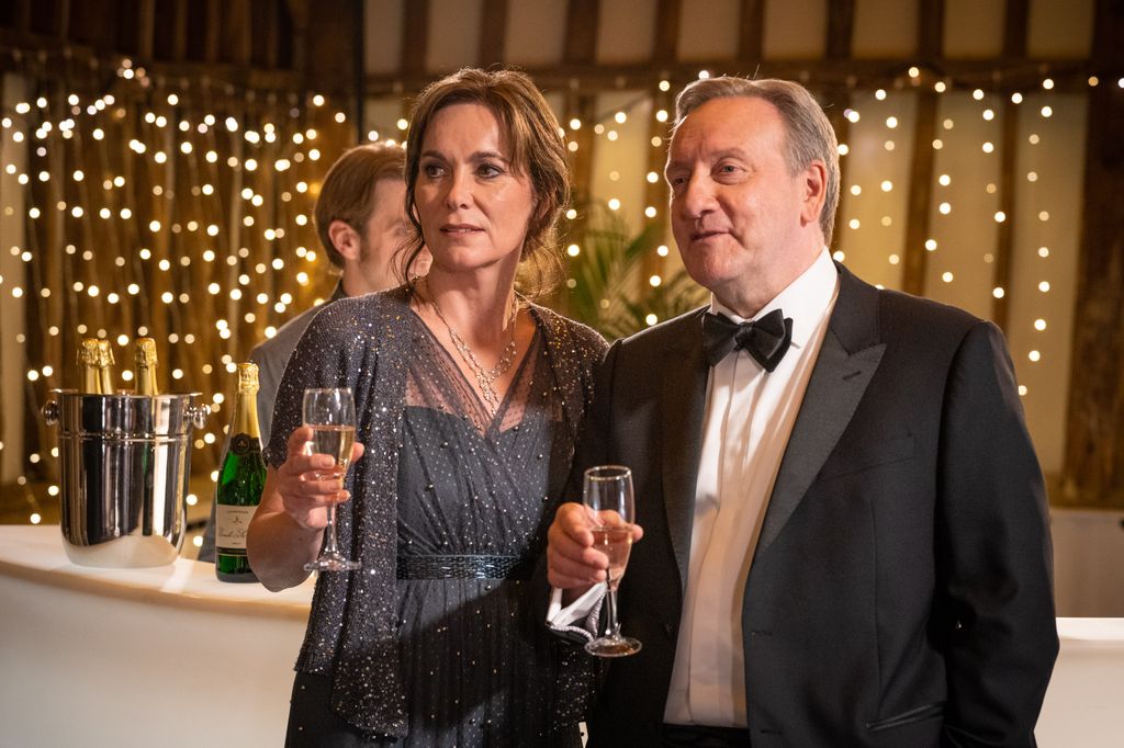 Sarah Barnaby (FIONA DOLMAN) and DCI John Barnaby (NEIL DUDGEON)