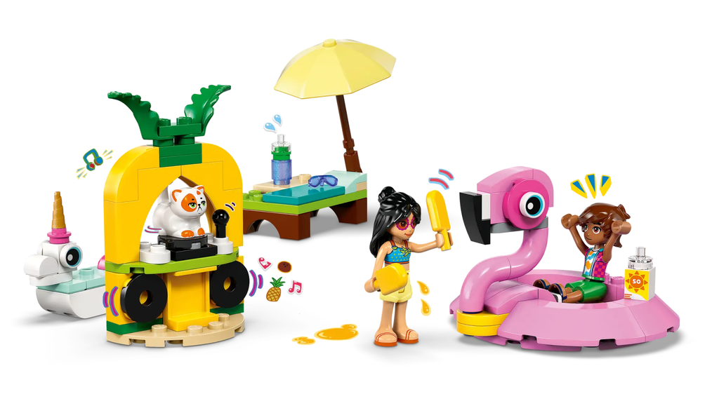 LEGO Unicorn & Flamingo Pool Party