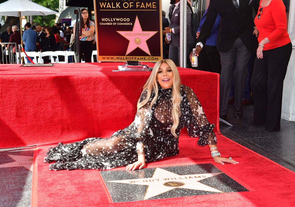 Talk Show Host Wendy Williams gets her star on the Hollywood Walk of Fame on October 17, 2019 