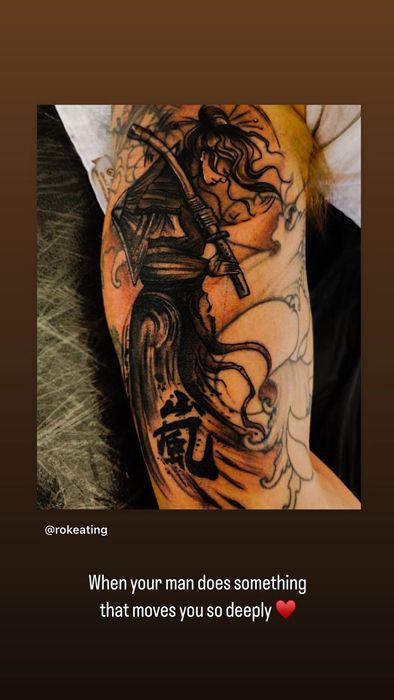 storm keating reacts ronan tattoo