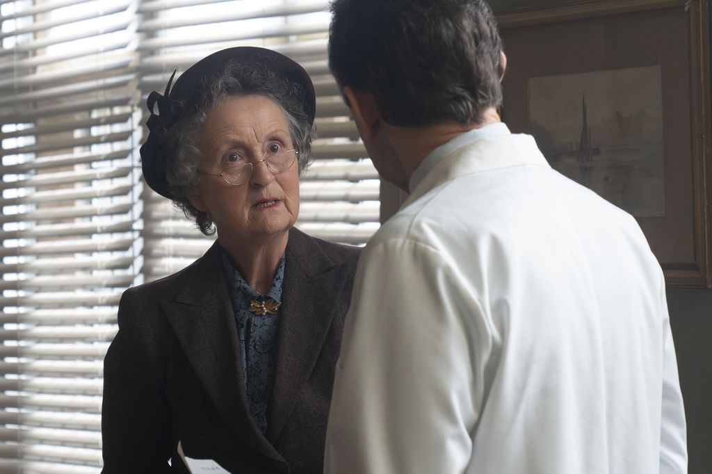 Georgie Glen as Miss Higgins in Call the Midwife 