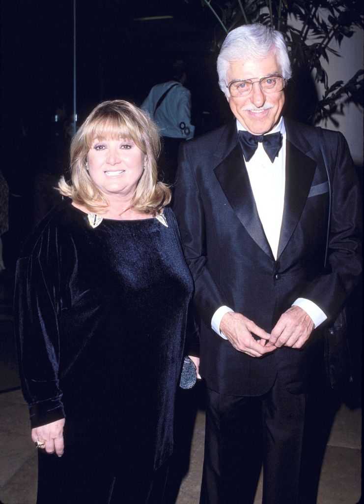 Dick Van Dyke dressed in suit for photo with Michelle at 10th Annual American Cinema Awards