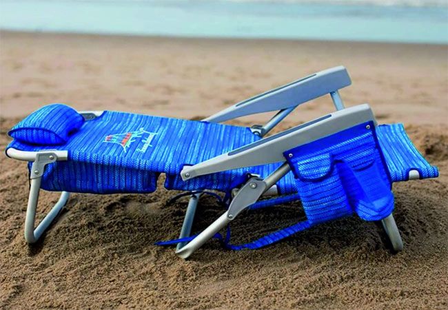 beach chair reclining