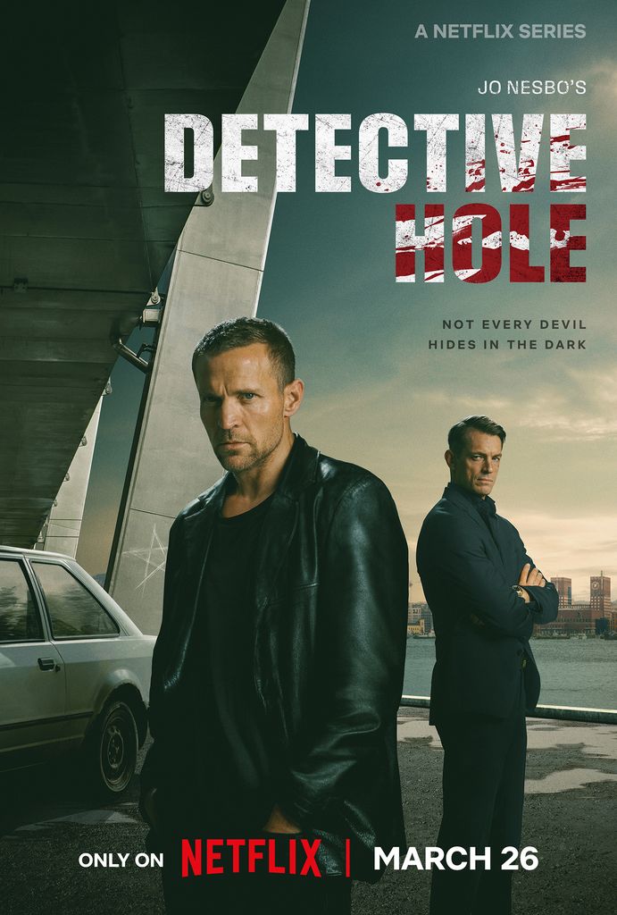 Tobias Santelmann as Harry Hole in Detective Hole