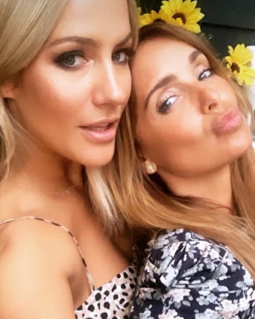 a photo of Caroline Flack and Louise Redknapp