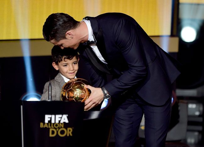 Cristiano Ronaldo's son is his double! 7 cutest photos to prove it