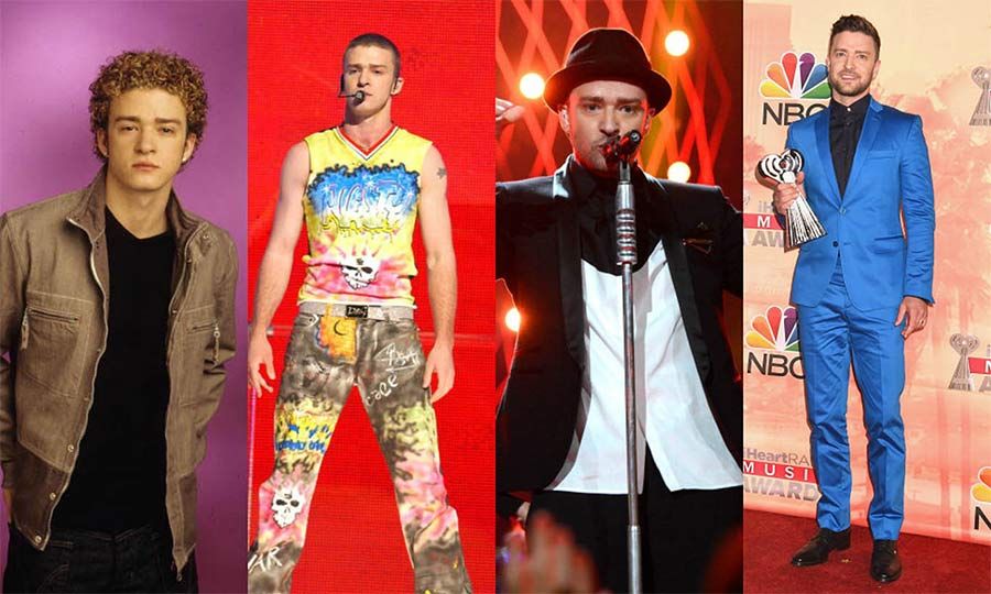 Style evolution: Justin Timberlake's changing looks over the years