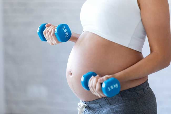 weight trainin pregnancy