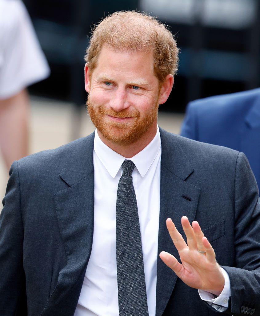 Prince Harry arrives at the Royal Courts of Justice on March 30, 2023 in London, England
