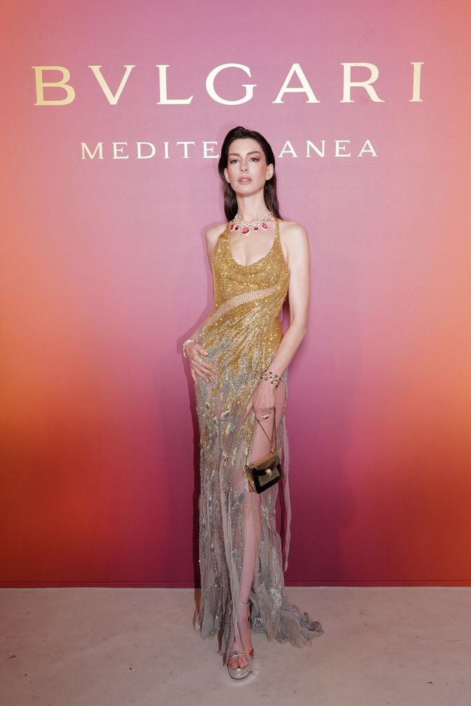 Anne Hathaway at Bulgari Mediterranea High Jewellery Event